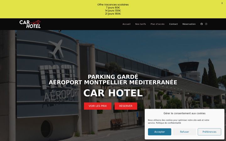 Screenshot of carhotel.info
