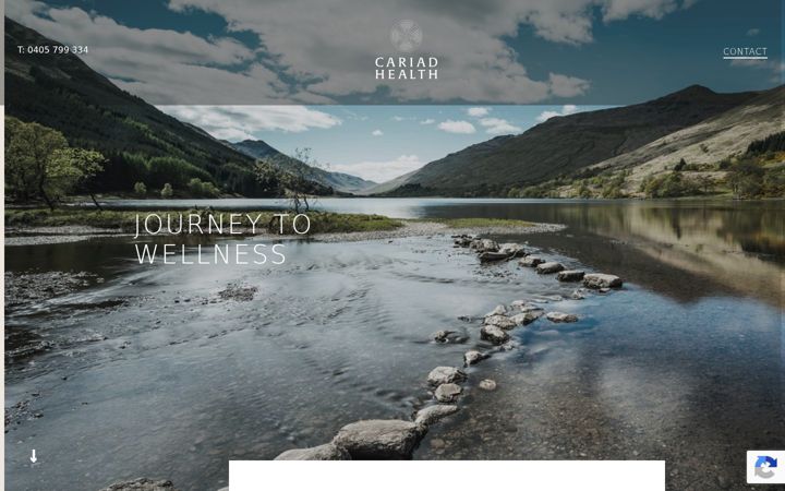 Skjermbilde av cariadhealth.com.au