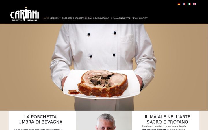 Screenshot di cariani.it