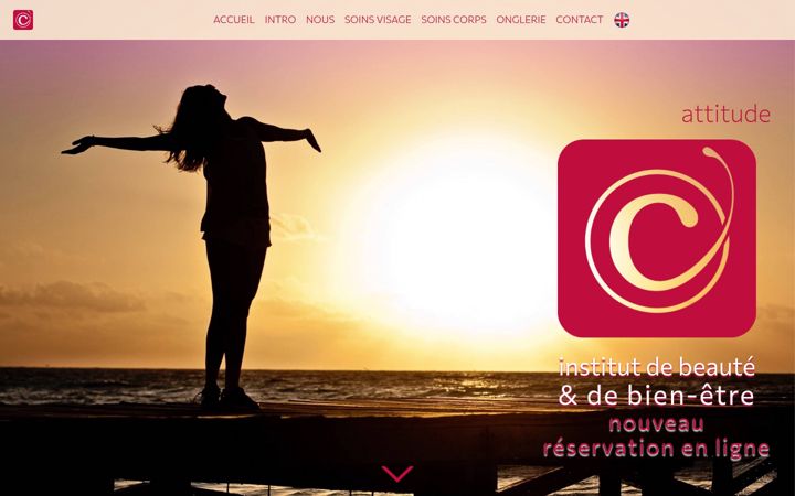 Screenshot of cariatideattitude.ch
