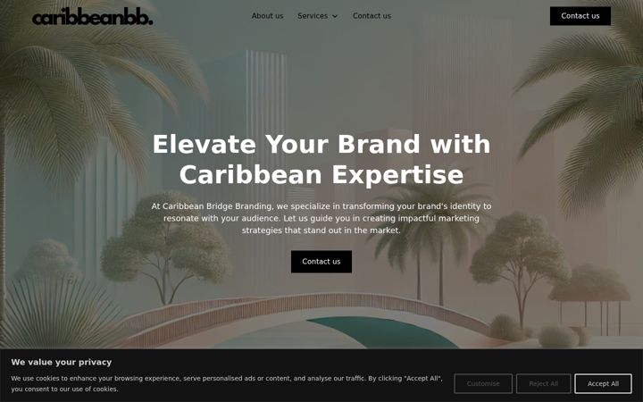Screenshot of caribbean-bb.com