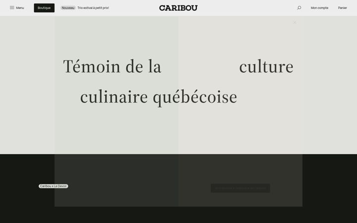 Screenshot of cariboumag.com