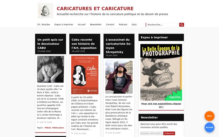 Screenshot of caricaturesetcaricature.com