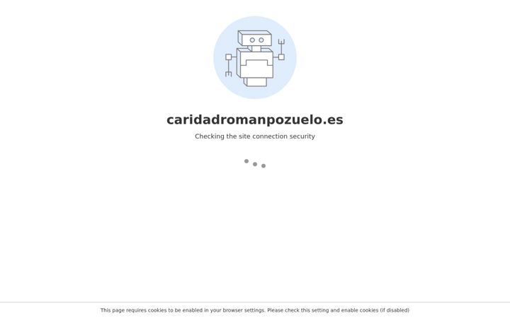 Screenshot of caridadromanpozuelo.es