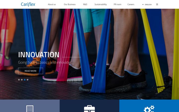 Screenshot of cariflex.com