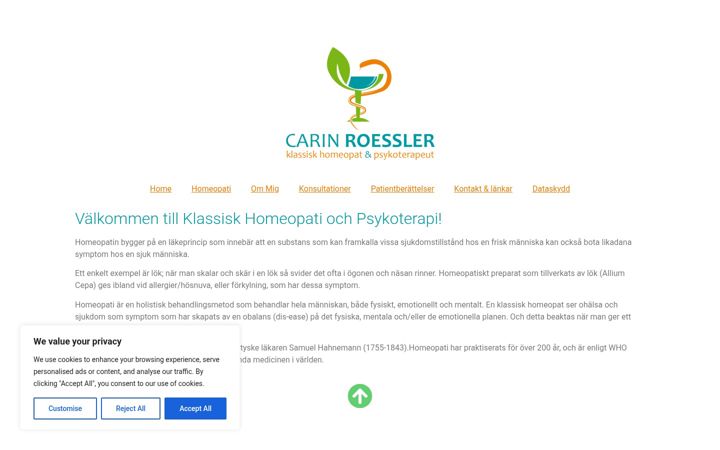 Screenshot of carin-roessler.com