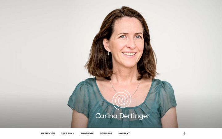 Screenshot ta' carina-dertinger.de