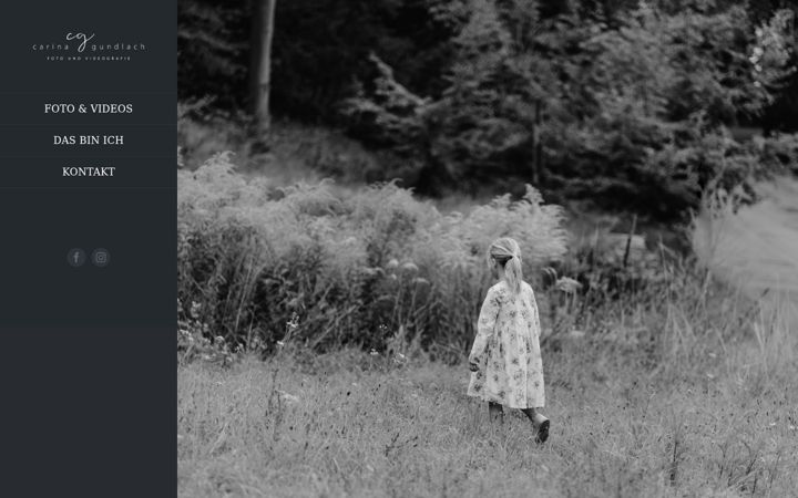 Screenshot ta' carina-gundlach-fotografie.de