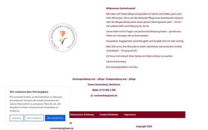 Screenshot of carina-scharmberg.de