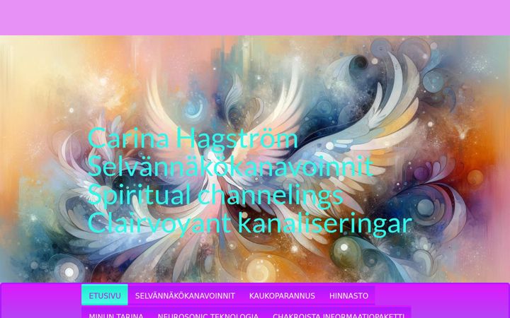 Screenshot of carinahagstrom.com