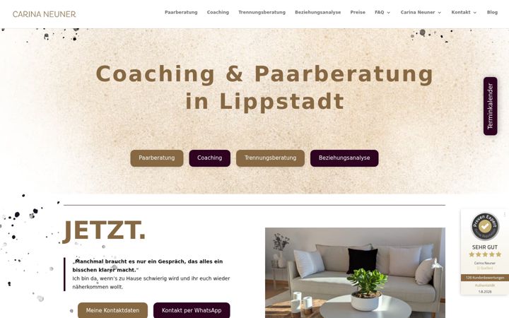 Screenshot of carinaneuner.com