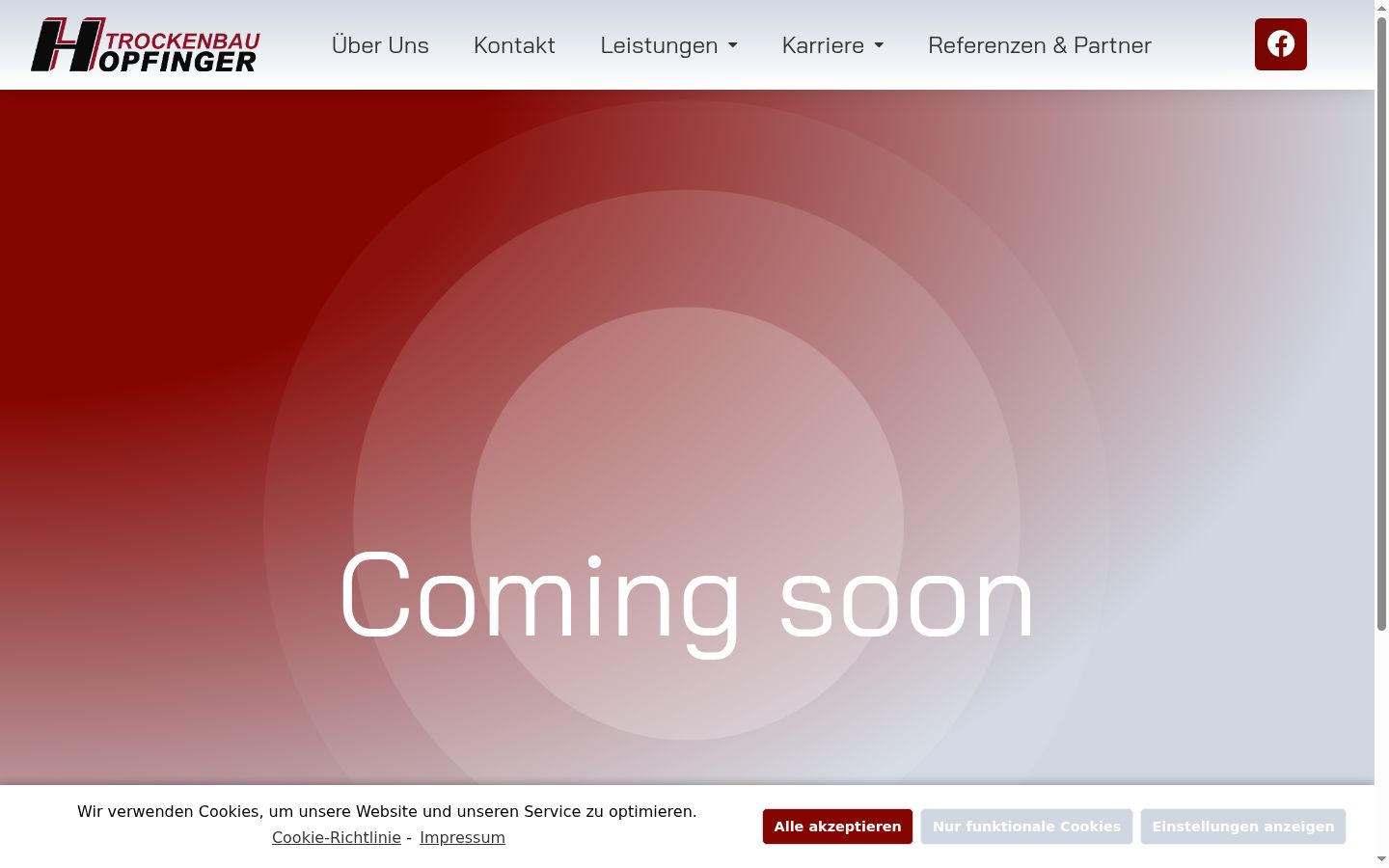 Screenshot tal-banner tal-kunsens muri qabel kwalunkwe interazzjoni