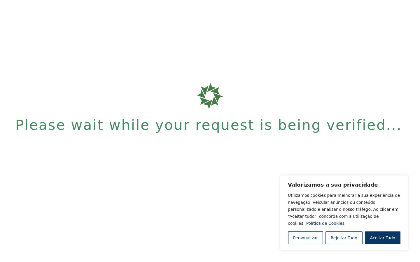 Screenshot van de toestemmingsbanner zoals getoond vóór enige interactie