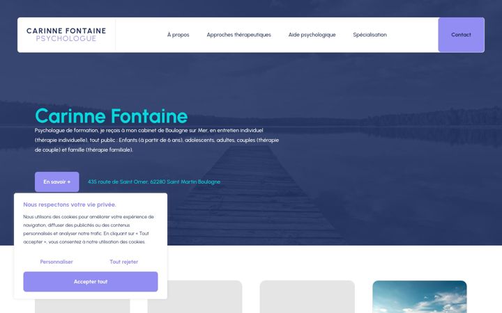 Screenshot of carinnefontaine-psychologue.com