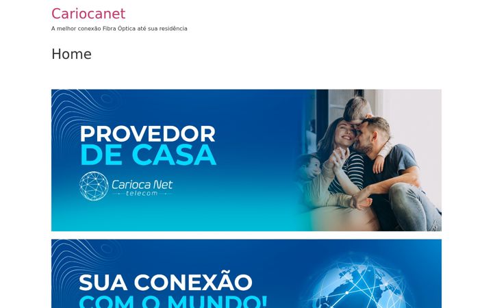Screenshot of cariocanet.com