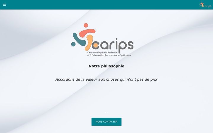 Screenshot of carips.org