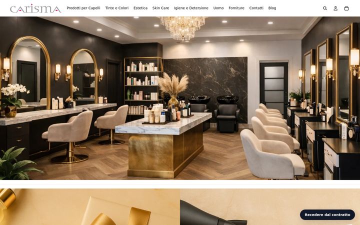 Screenshot of carismaweb.it