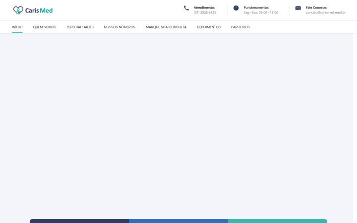 Screenshot of carismed.med.br