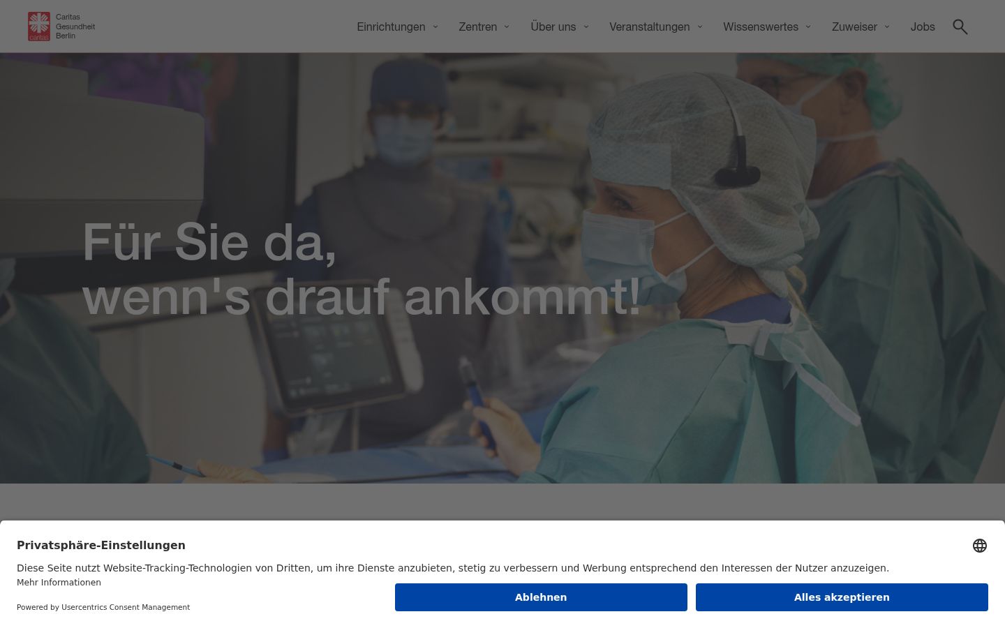 Screenshot tal-banner tal-kunsens muri qabel kwalunkwe interazzjoni