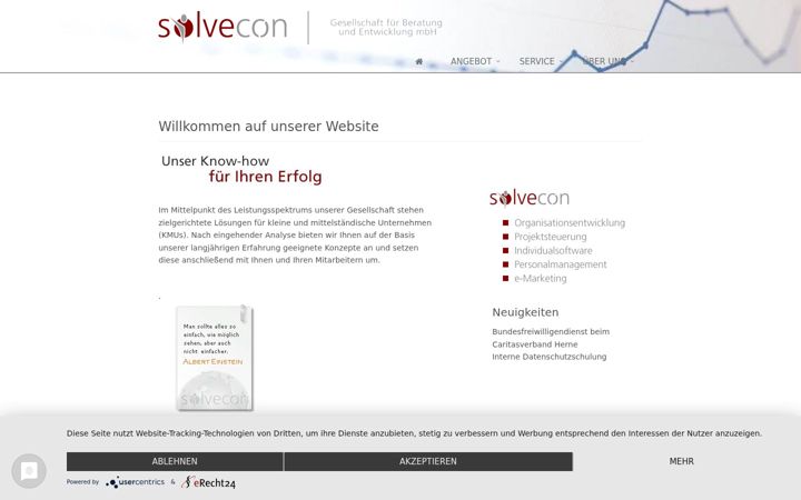 Screenshot ta' caritas-herne-news.de
