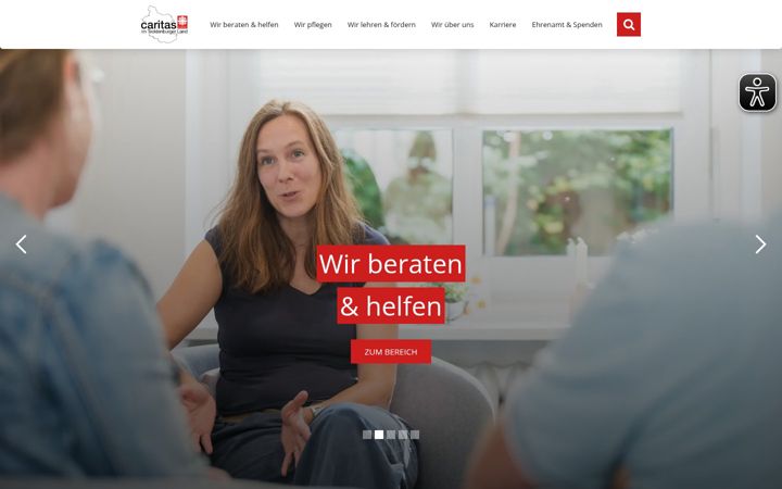 Screenshot ta' caritas-ibbenbueren.de