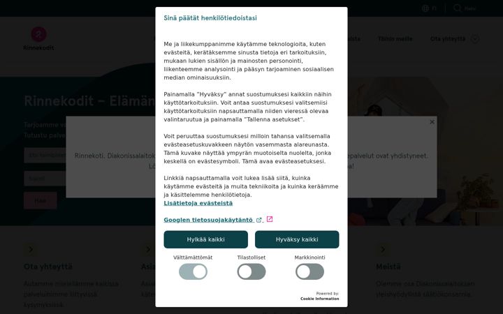 Screenshot of caritaslaiset.fi