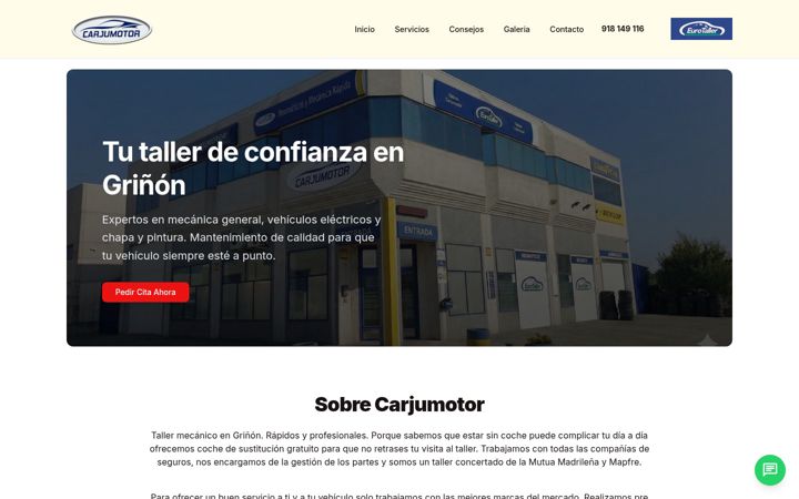 Screenshot of carjumotor.es