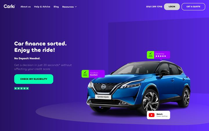 Screenshot of carki.co.uk