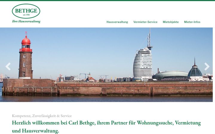 Screenshot of carl-bethge.de
