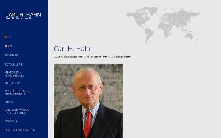 Screenshot of carl-hahn.de