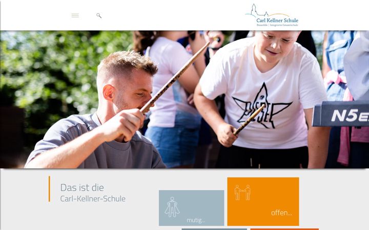 Capture d'écran de carl-kellner-schule.de