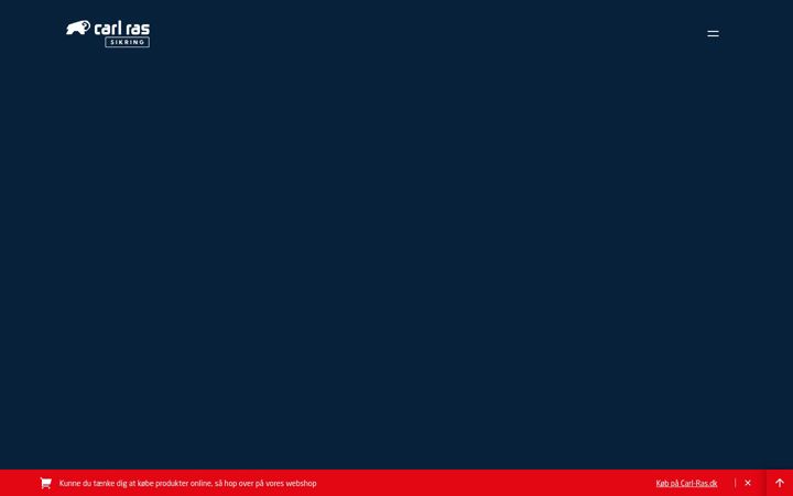 Screenshot of carl-ras-sikring.dk