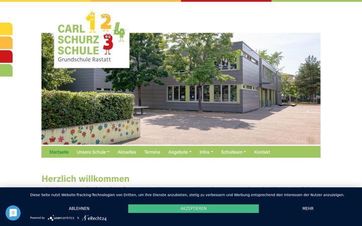 Capture d'écran de carl-schurz-schule-rastatt.de