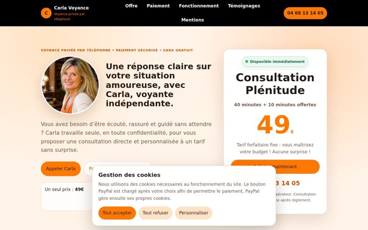 Screenshot of carla-alex.com