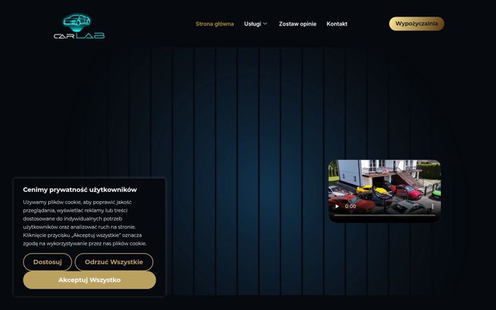 Screenshot of carlabcustoms.pl