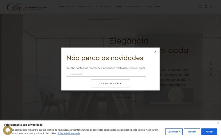 Screenshot of carlabecarodrigues.pt