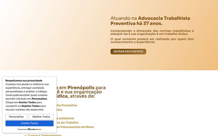 Screenshot of carlamaria.com.br