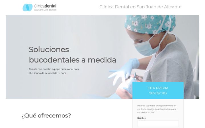 Captura de pantalla de carlamate.es
