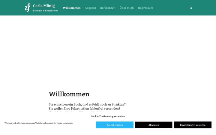 Screenshot of carlamoenig.de