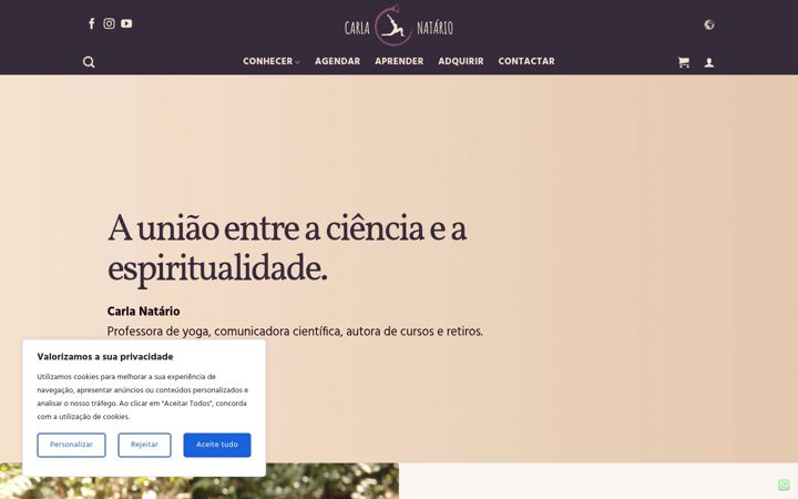 Screenshot of carlanatario.com