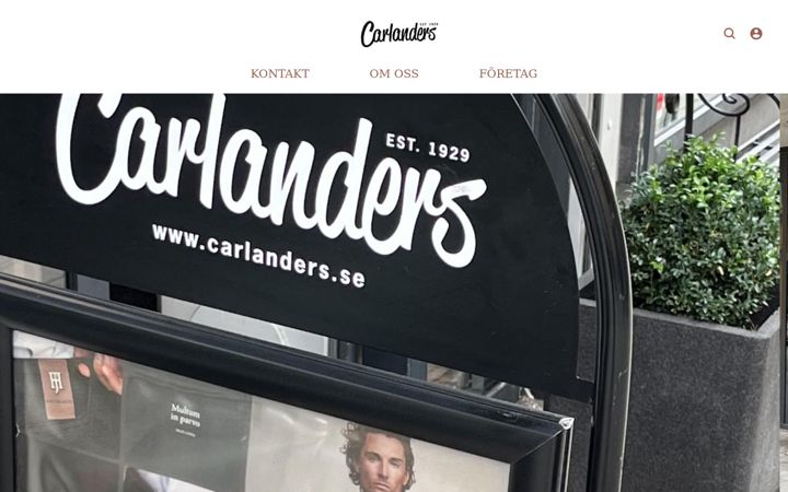 Screenshot of carlanders.se