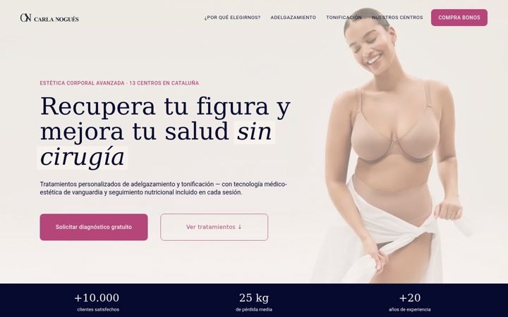 Screenshot of carlanogues.com