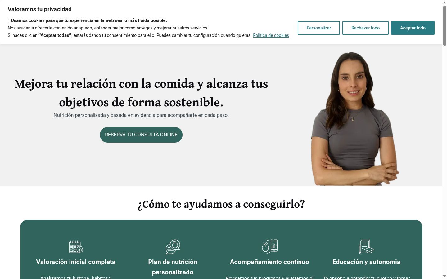 Sutikimo reklamjuostės, rodytos prieš bet kokią sąveiką, ekrano kopija
