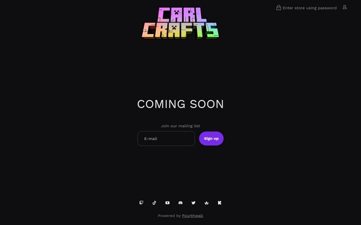 Screenshot of carlcrafts.com
