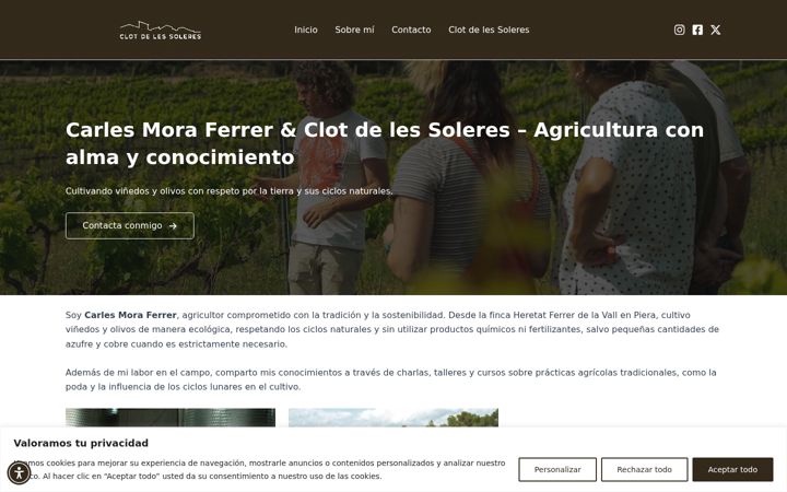 Screenshot of carlesmoraferrer.com