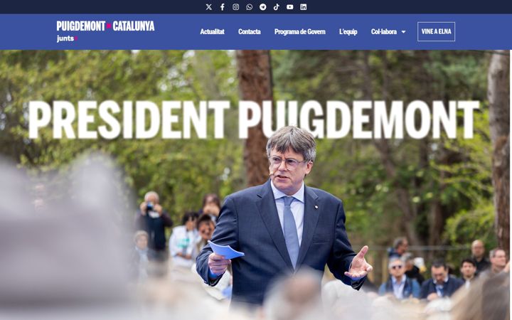 Screenshot of carlespuigdemont.cat