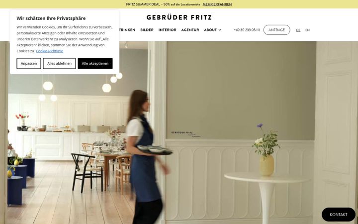 Screenshot of carlfritz.com