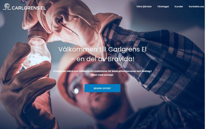 Screenshot of carlgrensel.se