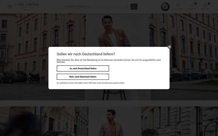 Screenshot of carlgross.de