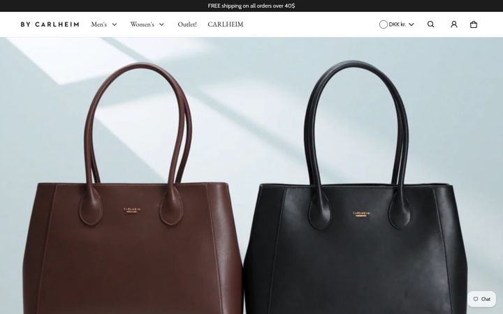 Screenshot ta' carlheim.com